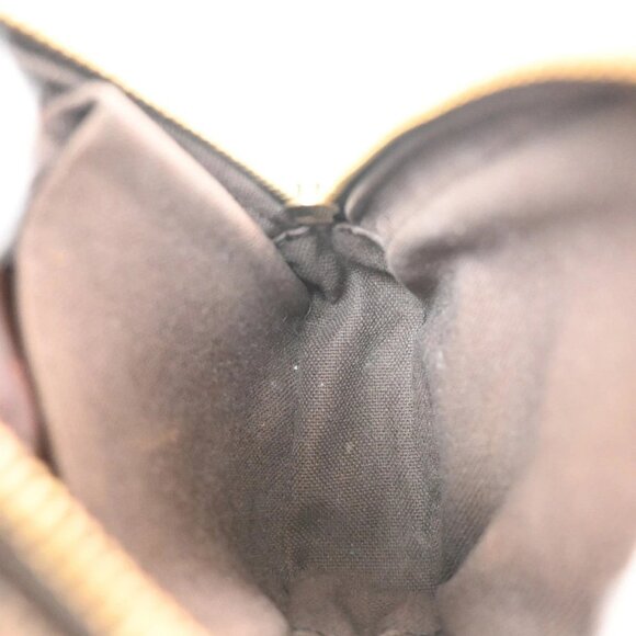 LOUIS VUITTON Etui Okapi PM Shoulder Pouch Bag Damier Ebene Brown - Picture 11 of 16